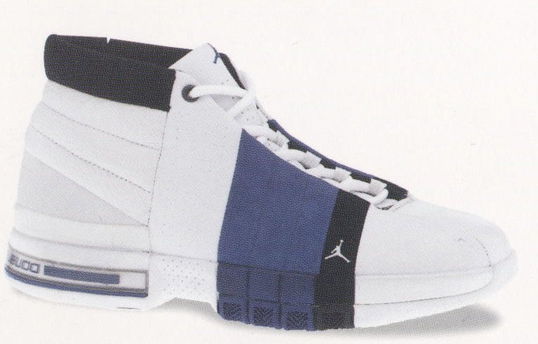 jordan two3 blue and white